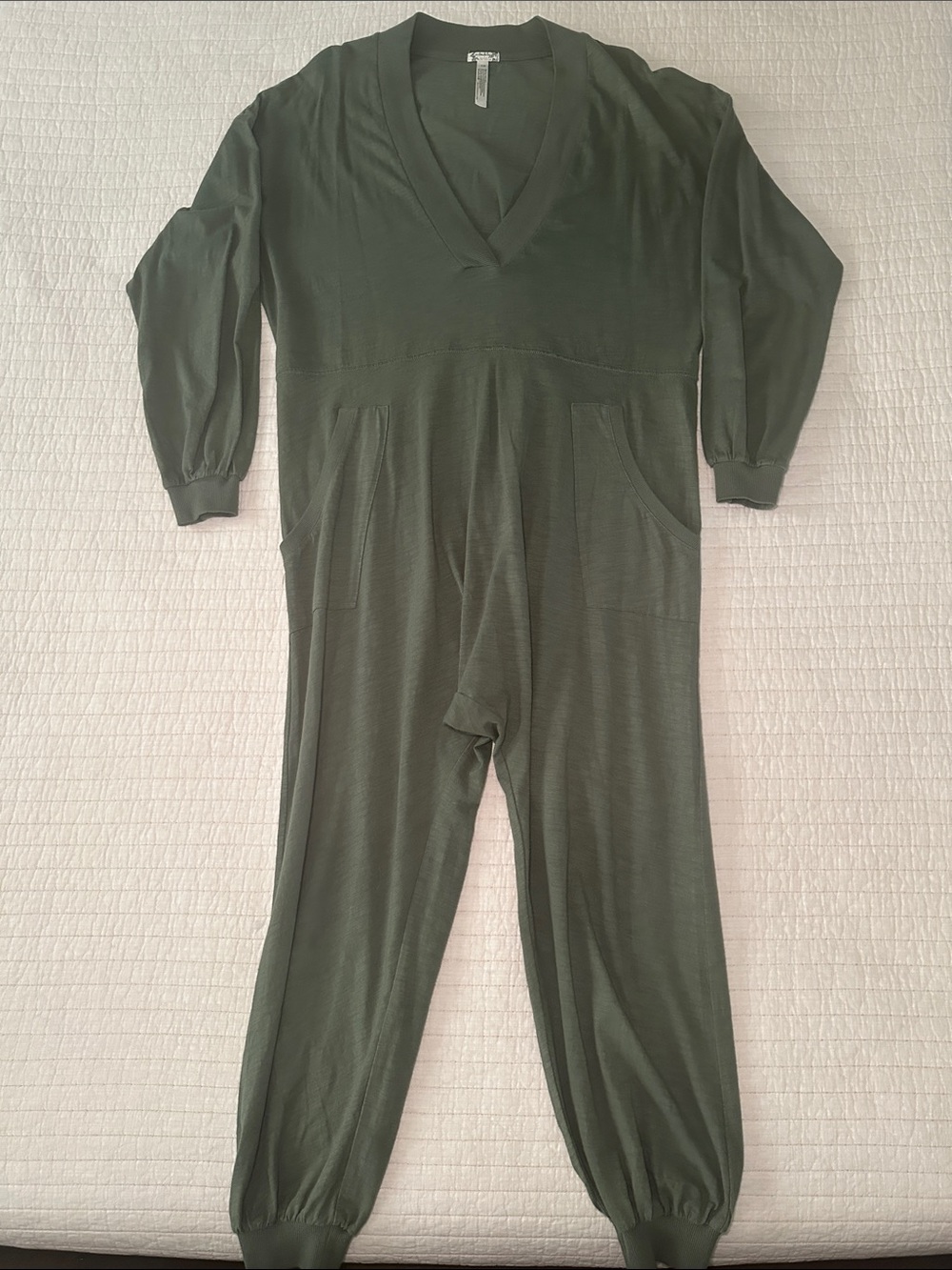 Free People women’s Olive Green One-Piece Romper Size XS